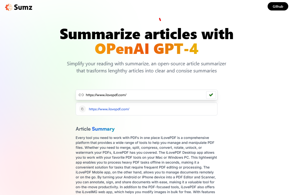 AI Summarizer